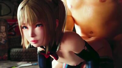 Marie Rose Doggy - 3D Porn / 3Dポルノ