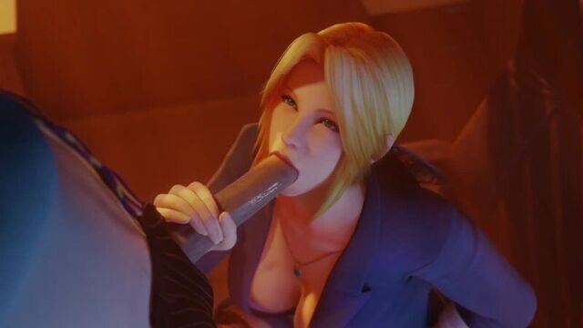 Helena Douglas Office Blowjob - 3D Porn / 3Dポルノ