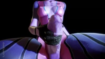 (Sound)Widowmaker futanari solo masturbation [Overwatch;Porn;Hentai;Dickgirl;R34;Sex;SFM;порно;секс;овервотч;фута;соло]
