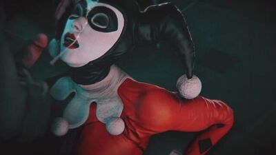Harley Quin blowjob
