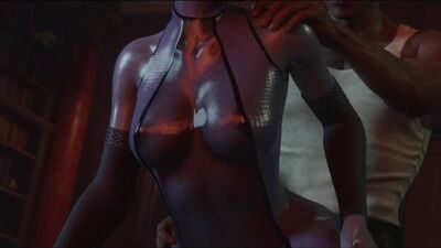 (Sound) Liara T'Soni sex [Mass Effect, RashNemain;Porn;Hentai;R34;2K;Blender;порно;хентай]