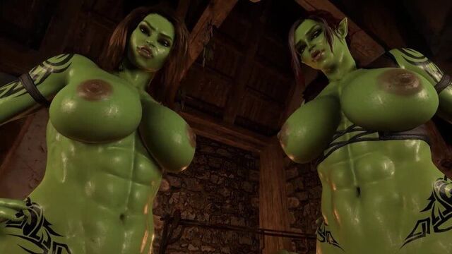 (Sound) Orcs & Human futanari on futa threesome, taker pov [Virt-a-Mate(VaM),Weebu;Porn;Hentai;Dickgirl;R34;Sex;футанари]