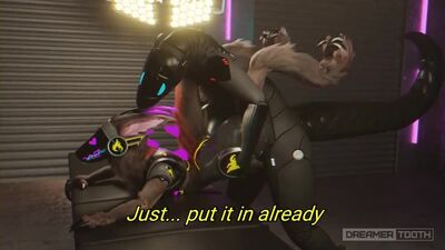 3d Yiff 2/3 by Dreamertooth Straight Proto robot is fucked rough Furry Porn Sex Scalie Lizardx