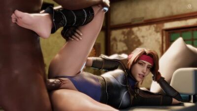 Jessie Rasberry - BBC; blacked; missionary; vaginal fucked; 3D sex porno hentai; [Final Fantasy]