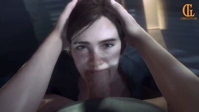 Ellie - slut; whore; oral sex; minet; blowjob; deepthroat; facefuck; cum eating; dominate; 3D sex porno hentai; [The Last Of Us]