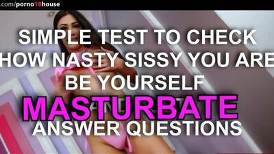 Sissy test-Femboy, TS, Tranny, Anal, Blowjob, Slut, Shemale, Cum, Sperm, Cuckold, Feminization, Hypno, Motivation,
