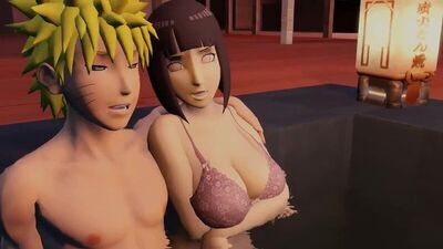 Hinata Hyuuga x Raikage Ay - have some fun while naruto sleeps; cuckold; NTR; netorare; 3D sex porno hentai; [Naruto | Boruto]