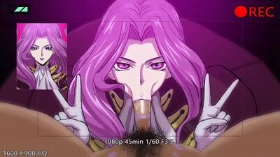 Cornelia li Britannia - gif; milf; slut; oral sex; minet; blowjob; deepthroat; 3D sex porno hentai; (by kisuu, odd) [Code Geass]