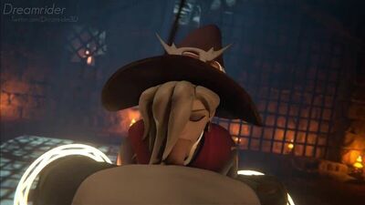 Mercy - femdom; oral sex; minet; blowjob; facefuck; riding; handjob; 3D sex porno hentai; (by @Dreamrider3D) [Overwatch]