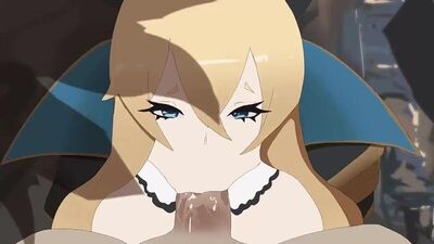 Jean - NSFW; oral sex; minet; blowjob; deepthroat; facefuck; orgasm; 3D sex porno hentai; (by @Heaven_of_Light) [Genshin Impact]