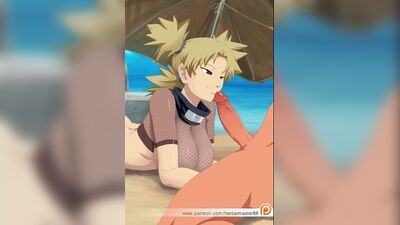 Temari Sobaku No (Temari Nara) - NSFW; blowjob; orgasm; cumshot; 3D sex porno hentai; (by @hentaimaster88) [Naruto | Boruto]