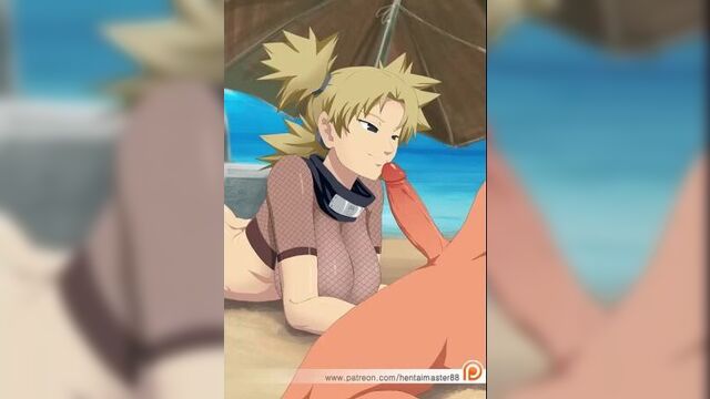 Temari Sobaku No (Temari Nara) - NSFW; blowjob; orgasm; cumshot; 3D sex porno hentai; (by @hentaimaster88) [Naruto | Boruto]
