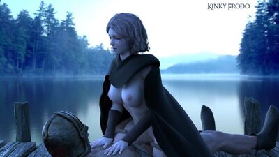 Melina - NSFW; riding; big tits; big boobs; 3D sex porno hentai; (by @Kinky_Frodo) [Elden Ring]