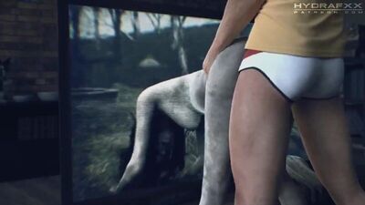 Yamamura Sadako | Samara Morgan | Самара Морган - NSFW; doggystyle; 3D sex porno hentai; (by @HydraFXX) [Bell | The Ring]