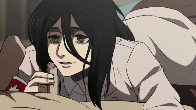 Pieck Finger - NSFW; small dick; handjob; masturbation; 3D sex porno hentai; [Attack on Titan | Shingeki no Kyojin]