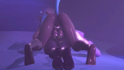 Futa Chrysalis x Nightmare Rarity 2 futanari porn