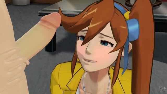 F Trucy x Athena - Commission 3D futanari futa porn