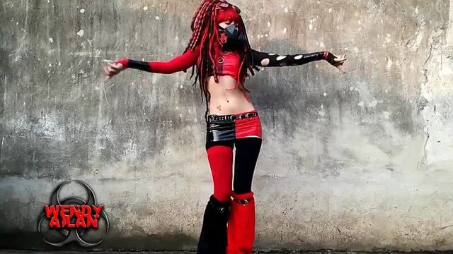 Chaotic Rave System - Ignition (wendy ailan - Industrial Dance) секси клип музыка sexy music video clip девушки Dark Electro