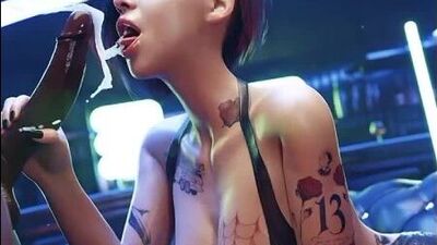 ONE KISS - Cyberpunk PMV, Darcompile [Pmv,Sfm,Sex,porn,anal,CyberPunk]