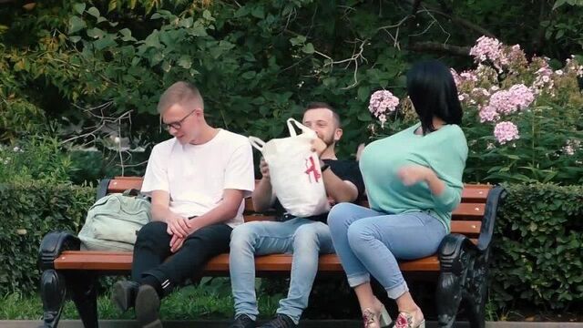 Девушка с огромными сиськами (юмор прикол пранк пошлое секси видео шутка розыгрыш Sexy Video Explicit humor fun prank)