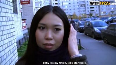 Пацаны за деньги развели на анал азиаточку (азиатки, казашки, бурятки, якутки, калмычки, порно, секс, минет, русское)