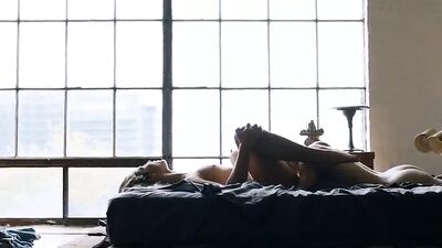 Below her mouth