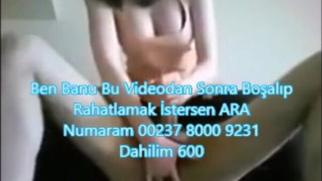 Amatör Türk kızından nişanlısına mastürbasyon seks