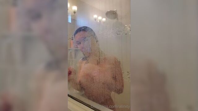 Alinity Full Frontal Nude Shower Video Leaked