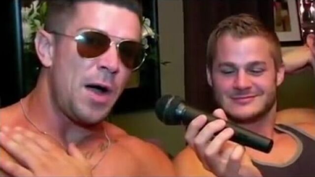 AUSTIN ARMACOST INTERVIEWS ADULT FILM STARS TRENTON DUCATI AND TATE RYDER AT THE FLEX COMPLEX