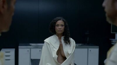 Thandie Newton Nude - Westworld s01e07 (2016) HD 1080p