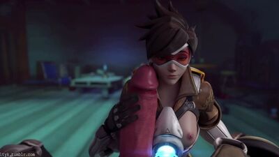 Tracer x Roadhog 2160p 3D porn