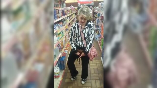Whitney wisconsin having fun in public