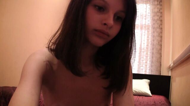 Small Tit Teen Liona In Black Pantyhose Self Shot