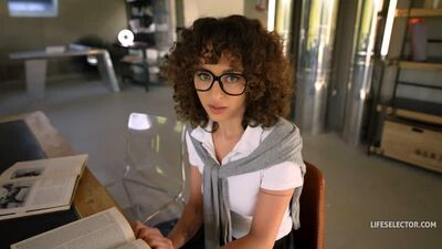 Geisha Kyd - LifeSelector - Detention Club ## POV brunette teen schoolgirl uniform teacher student blowjob sex porn
