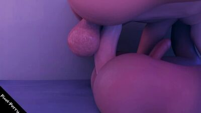 PIXEL PERRY - TWO FUTA TEENAGERS FUCK LIKE ANIMALS
