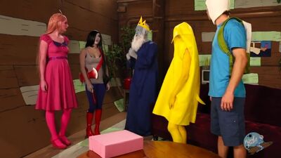 Время Приключений (Adventure Time) XXX Пародия [порно, секс, трахает, русское, инцест, мамка, домашнее] НАТАША КРАСТОВСКАЯ
