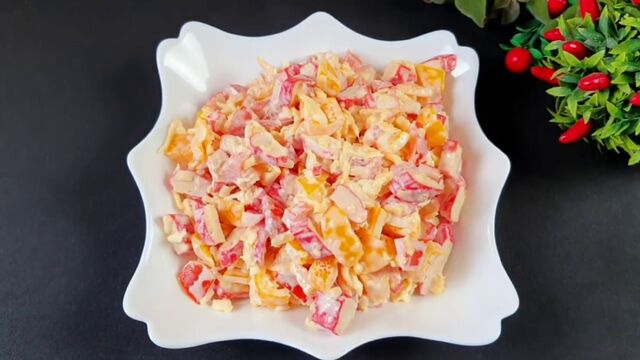 Улётный салат на каждый день! Покорит ваше сердце!