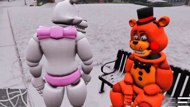 ФНАФ ЧИКА ВЫГНАЛА ИЗ ДОМА ФРЕДДИ! СМЕШНЫЕ МОМЕНТЫ GTA 5 FNAF