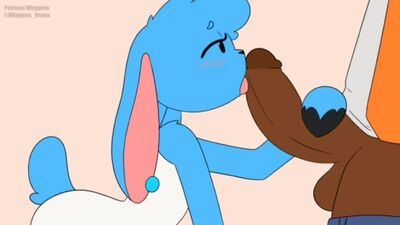 2d yiff by Whygena Furry Porn Sex E621 FYE bunny sucks bears giant cock blowjob anal femboy gay