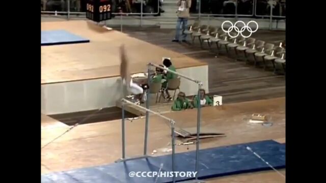 СССР 1972 год. Советский спорт. Олимпиада -72 в Мюнхене. Петля Корбут