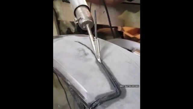 Насадка на фен для пайки пластика