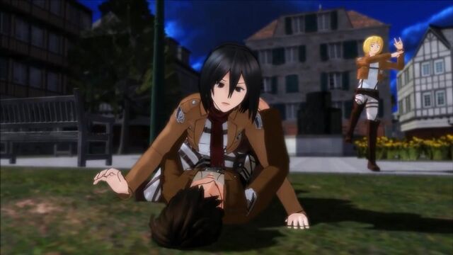 Eren x Mikasa This IS What You Think It Is! - Attack on Titan SNK Shingeki No Kyojin funny (1)