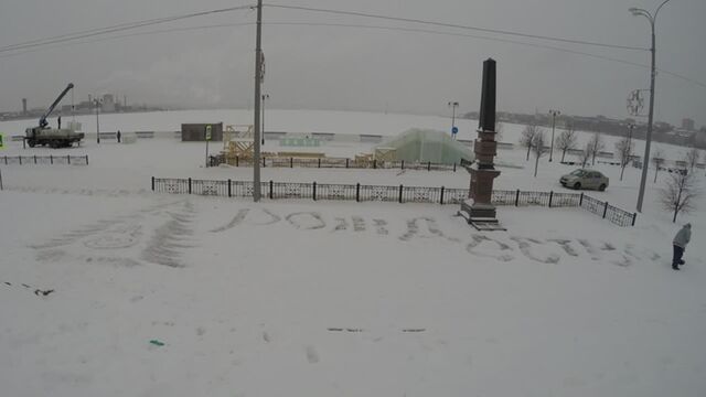 Дворник-художник из Ижевска Семен Бухарин. 5 января