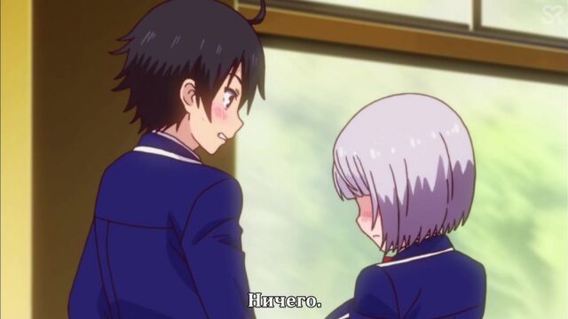 [субтитры | 01] Boku no Kanojo ga Majimesugiru Sho-bitch na Ken / Моя девушка убежденная извращенка-девственница | 1 серия SR