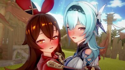HENTAI 3D - Genshin Impact Hilichurl Fun Time [4K] [60FPS] [JABOBCO]