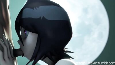 (Sound)Rukia Kuchiki blowjob ver.1 [Bleach;Porn;Hentai;Fellatio;Facefuck;R34;Sex;SFM;порно;секс;хентай;блич]