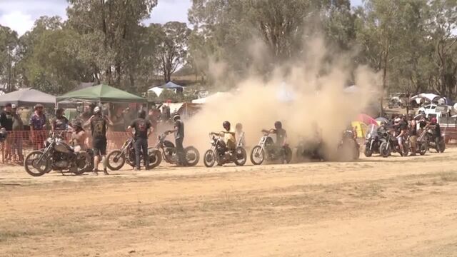 Мотофестиваль Mudgee Meltdown 2019 X Billy Sixes Safari, гонки на мотоциклах