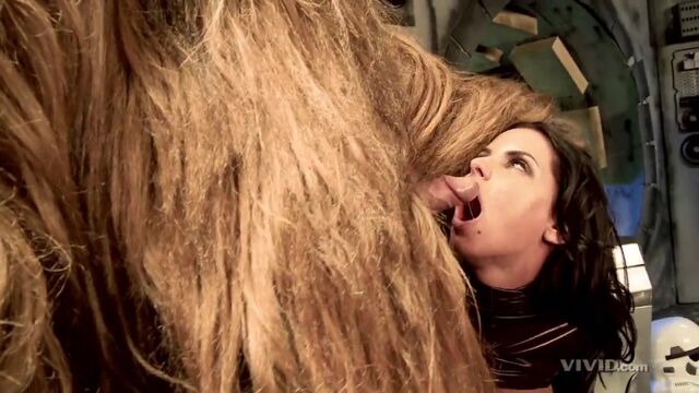 [Star Wars XXX porn parody. Scene 5. Звездные войны порно пародия] Brandy Aniston, Eve Laurence [HD porno, sex, big ass, tits]