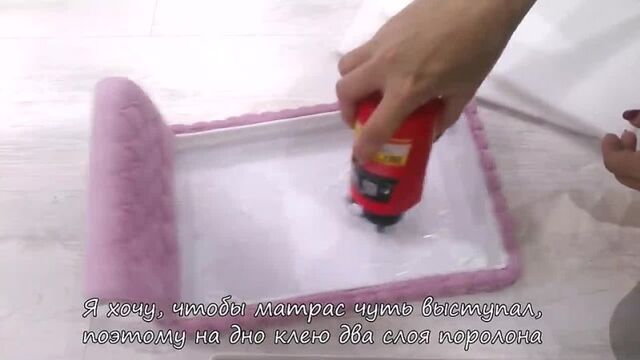 Кровать для кукол Барби, Монстер Хай и.т.д._Bed for dolls Barbie, Monster High, etc