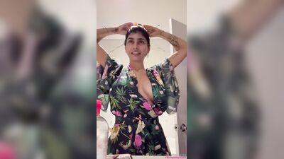 Mia Khalifa Steamy Shower XXX OnlyFans